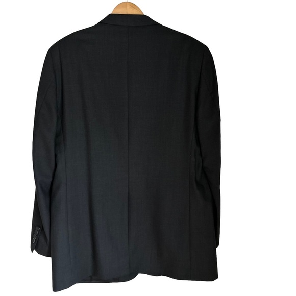 Pronto Uomo Mens Platinum Travel Two Button‎ Performance Wool Blazer Jacket 44L - Picture 13 of 14